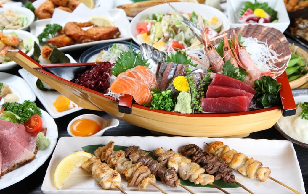 大切な時間を彩る、炭や暁のコース料理