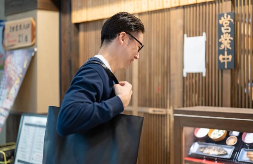 仕事帰りの一杯に